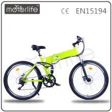 MOTORLIFE / OEM marca EN15194 48 v 500 w folding ebike, sorte bicicleta elétrica leão